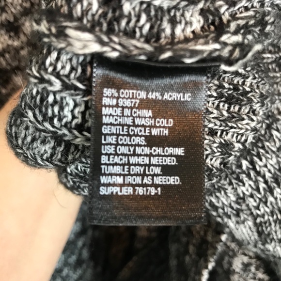 a.n.a Ribbed Cowl Neck Mid length Sweater Dress - Picture 8 of 9